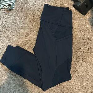 Navy size 10 leggings lululemon All the right places